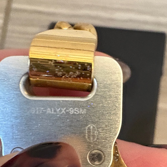 1017 ALYX 9SM Gold and Gray Necklace - Picture 3 of 13